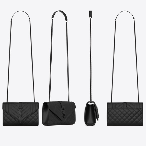 SAINT LAURENT MONOGRAM ENVELOPE BAG - Picture 4 of 4